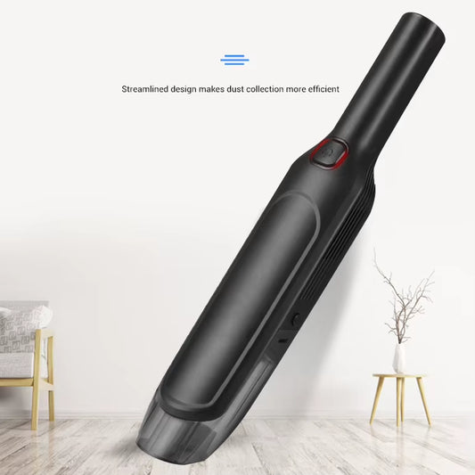 6Kpa Handheld Vacuum Cordless Small Portable Vacuum Cleaner, Mini Rechargeable Vacuum Lightweight Car Cleaning Powerful Suction